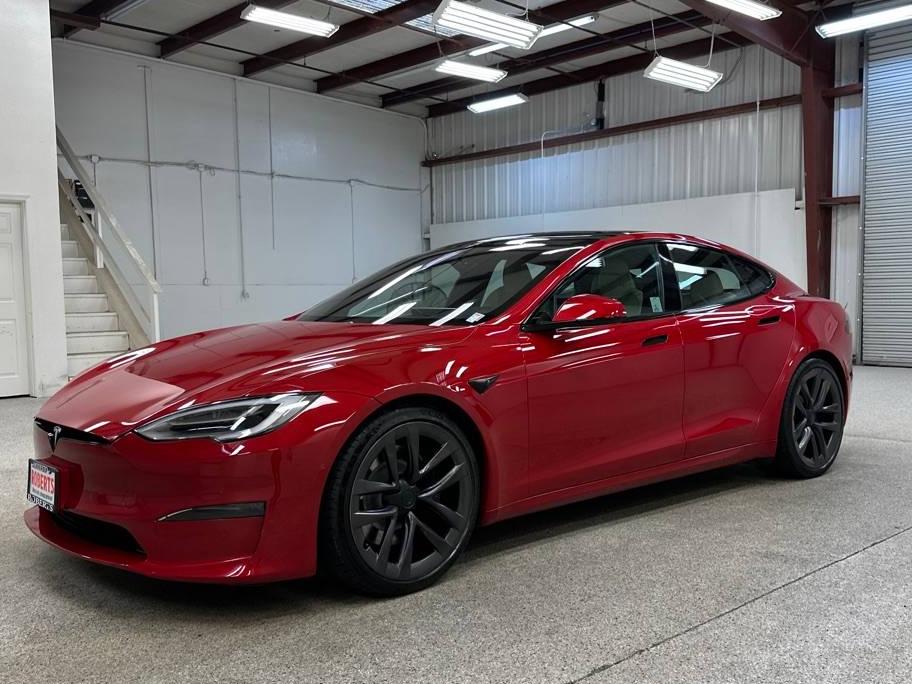 TESLA MODEL S 2021 5YJSA1E62MF443556 image